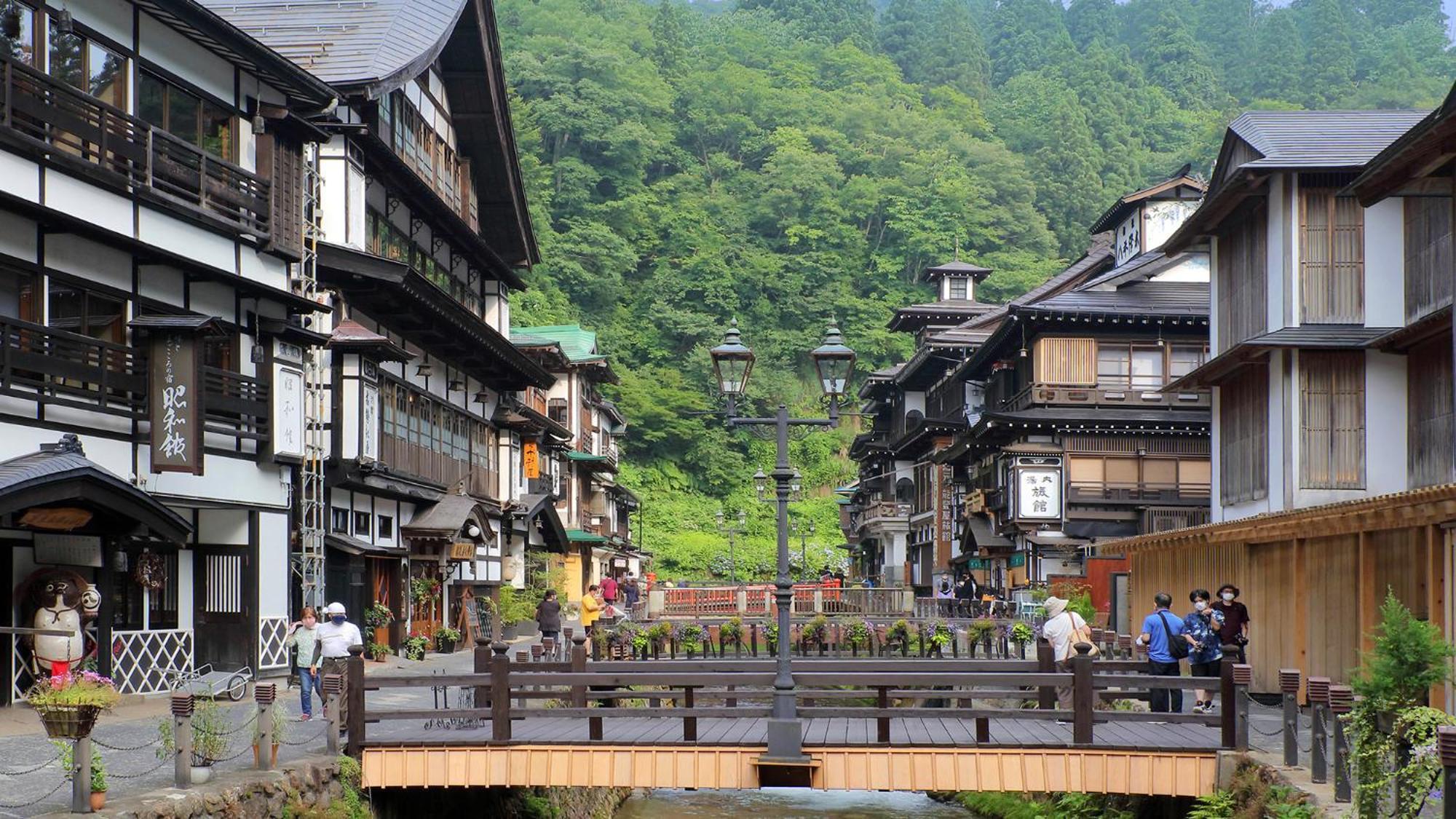 Отель Ginzanso Obanazawa Экстерьер фото